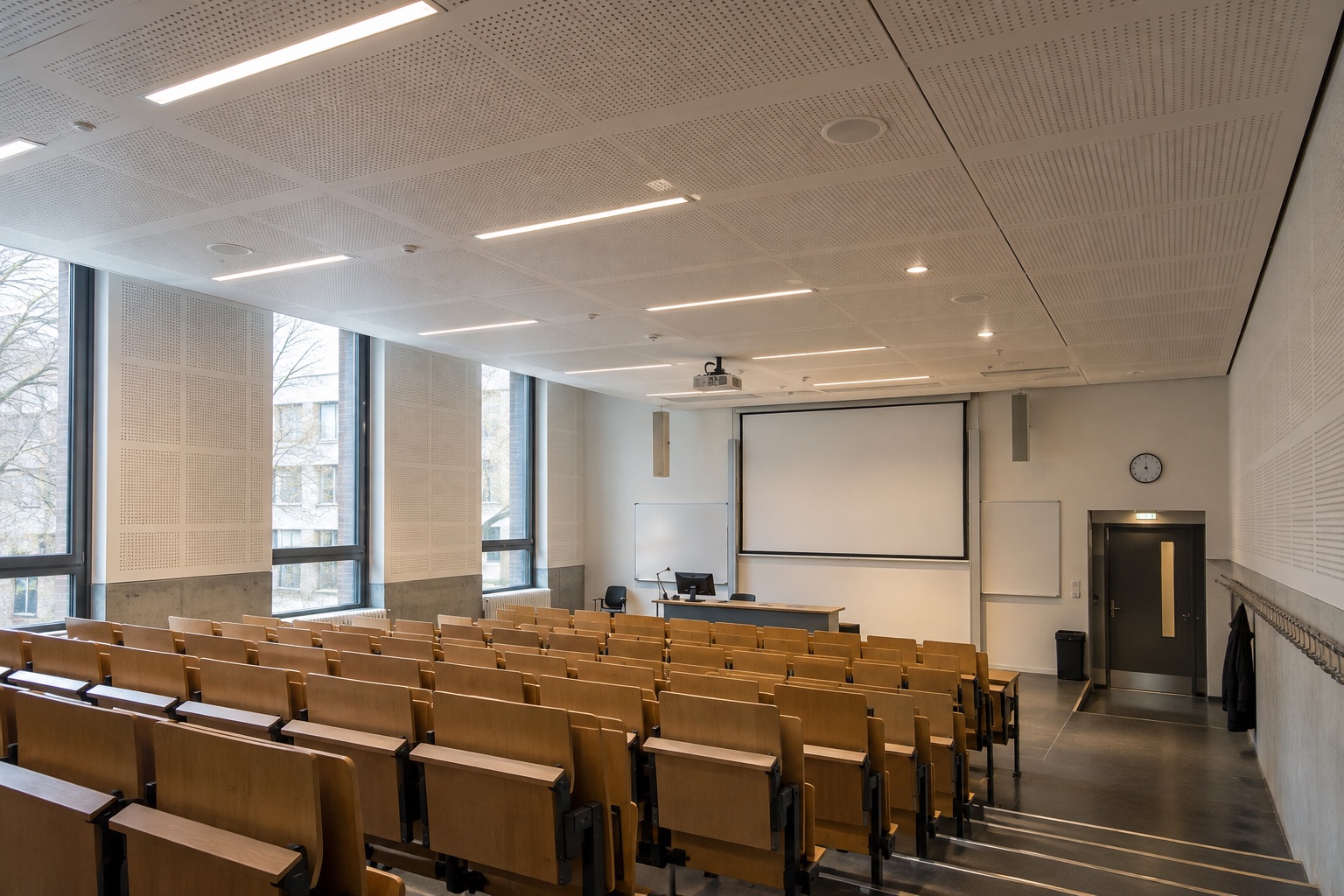 Acoustic wall and ceiling systems
